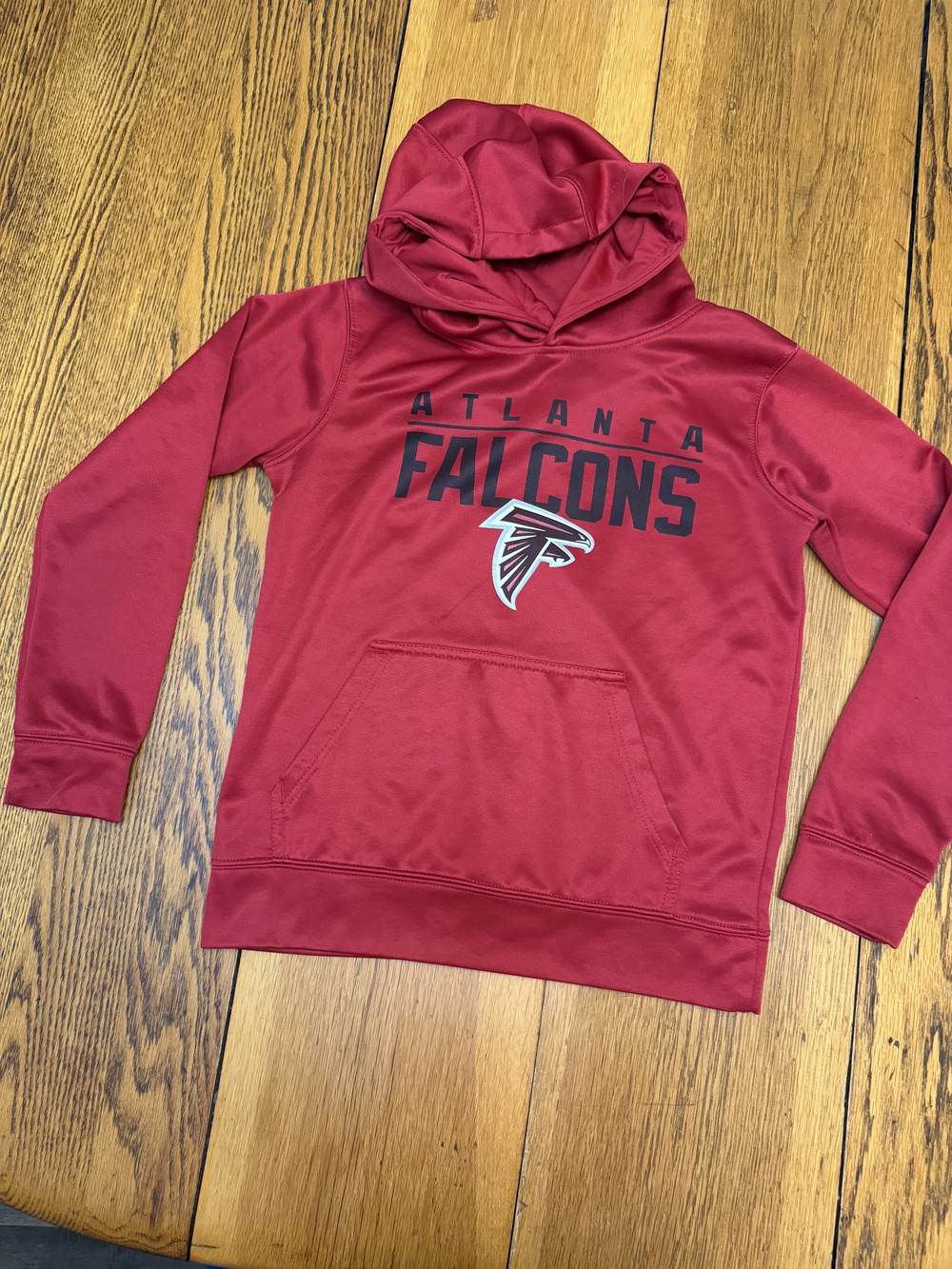Atlanta Falcons Hoodie Youth Large NFL Football Pullover Sweatshirt Team Apparel